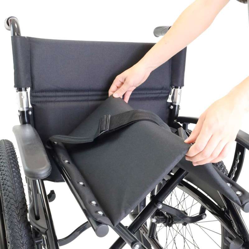 Silla de ruedas todoterreno K10077 Detalle del asiento de la silla de ruedas todoterreno K10077