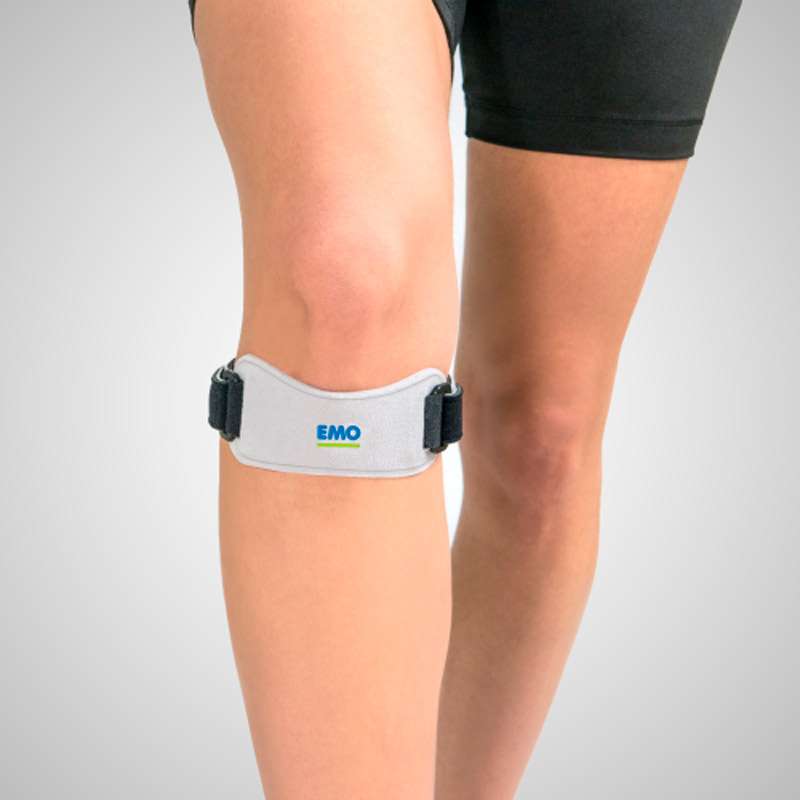 Cinta rotuliana Tendigrip SP708 Cinta rotuliana Tendigrip colocada bajo la rodilla