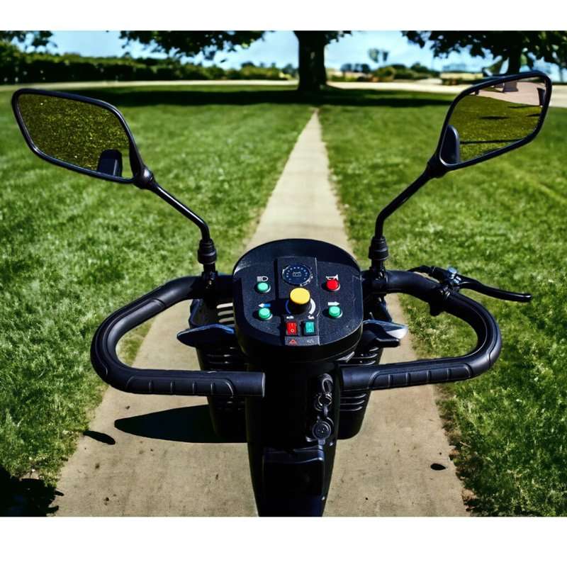 Scooter Libercar Murano Manillar ergonómico y panel de control del scooter eléctrico Libercar Murano