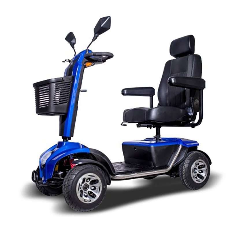 Scooter Libercar Murano Scooter eléctrico Libercar Murano azul de alta gama con ruedas grandes