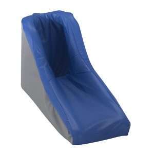 Talonera antiescaras Alova con funda gris y azul para prevenir presión en el talón