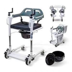 Silla de transferencia con inodoro Willy para cama y WC